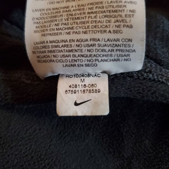 Nike Mens Gray Full-Zip Jacket Size M - Picture 11 of 11